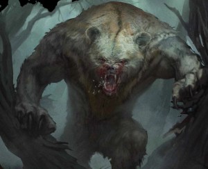 werebear Lycanthrope transformation