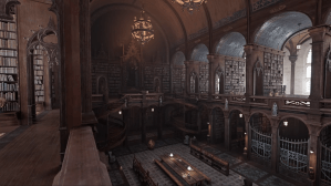 Hogwarts Legacy library