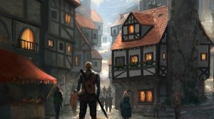 town city adventurer bard