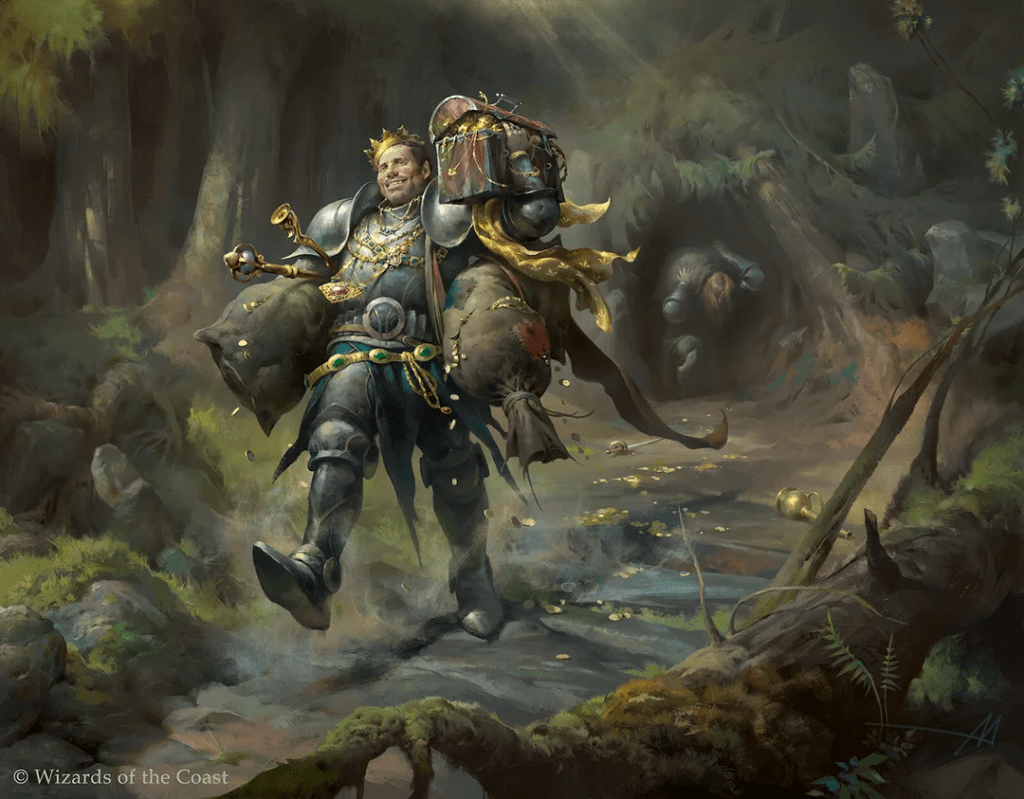 adventurers treasure encumbrance