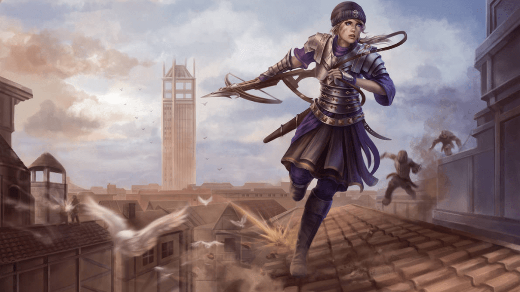 rooftop chase adventurer